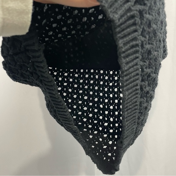 Toccin Kayla Crochet Midi Dress Black Knitted 100% Cotton Lining: Cotton/Spandex - Picture 4 of 17